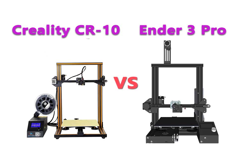 Creality CR-10 VS Ender 3 Pro